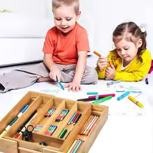 Expandable Bamboo Drawer Dividers ( set of 4 )